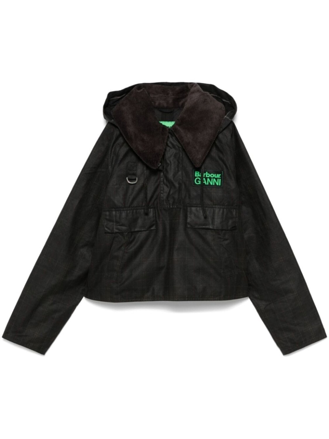 

Вощеная куртка Barbour, серый