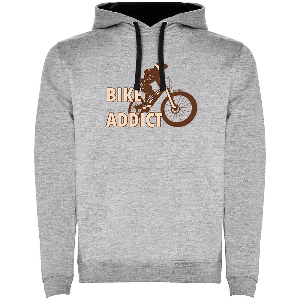 

Худи Kruskis Bike Addict Two-Colour, серый