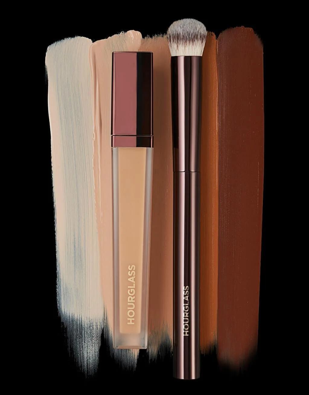Консилер Hourglass Vanish Airbrush Concealer в оттенке Cotton и набор кистей для консилера Vanish Seamless Finish. — фото 2