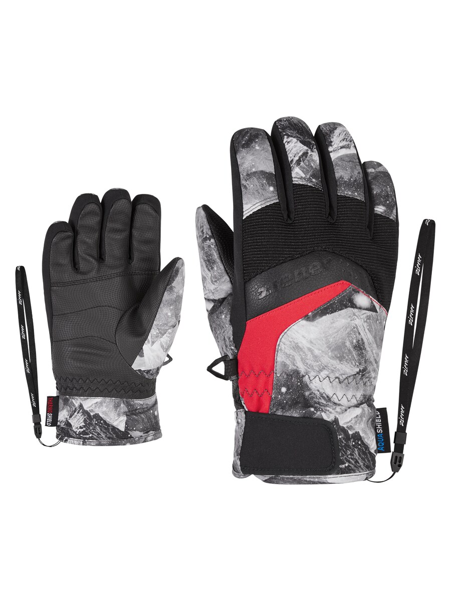 

Перчатки ZIENER Athletic Gloves LABINO AS(R), серый