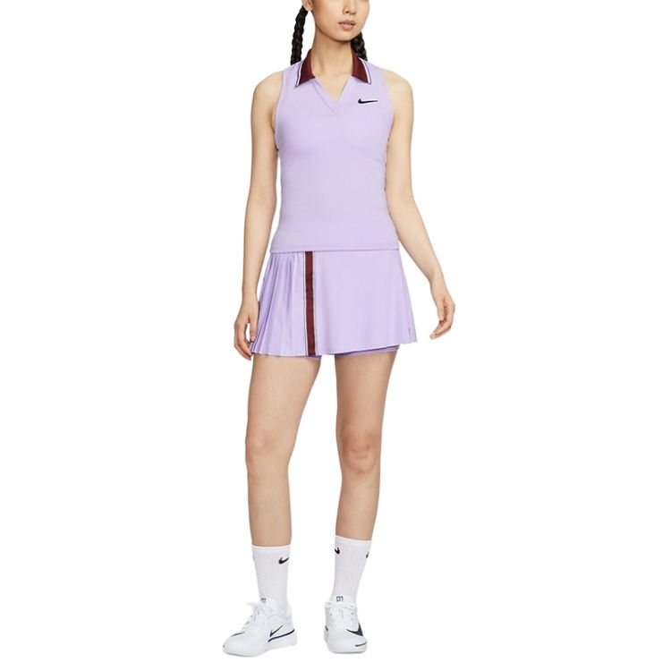 

Женская теннисная юбка Court Slam Dri FIT Nike, фиолетовый