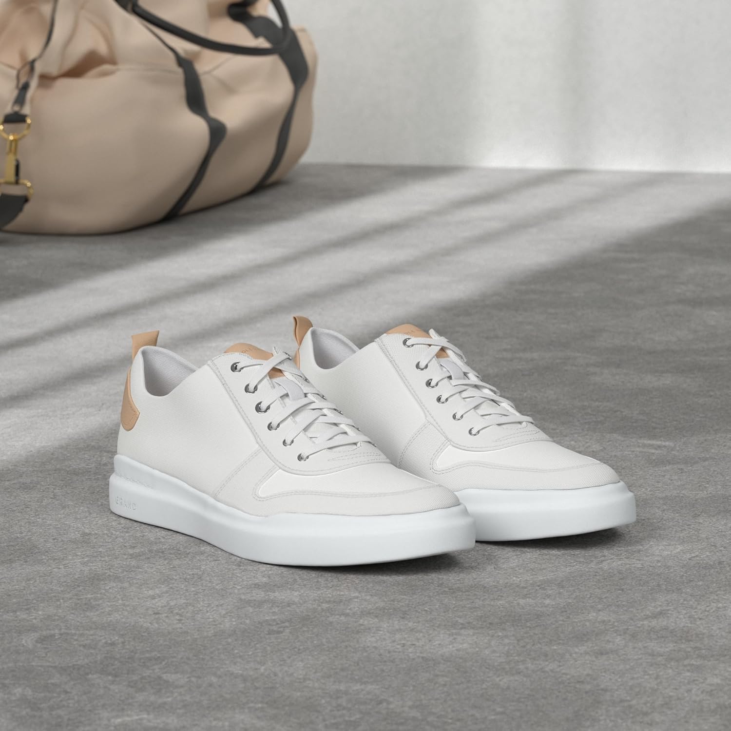 Мужские кроссовки Cole Haan Grandpro Rally Canvas Court, слоновая кость — фото 2