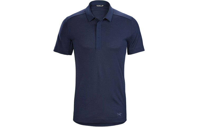 Рубашка поло Eris мужская Arcteryx, цвет Odyssey Blue/Odyssea — фото 4