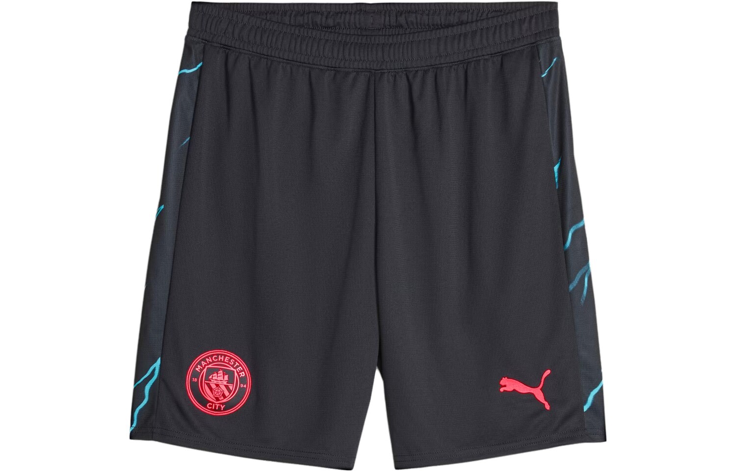 

Футбольные шорты мужские черные Puma, черный