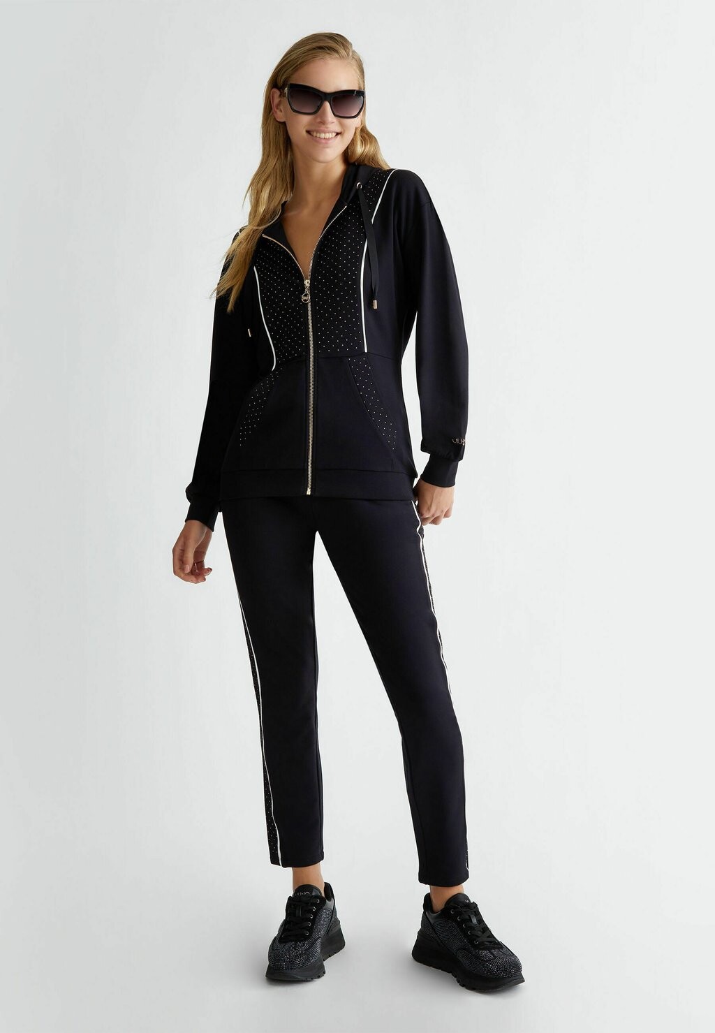 

Спортивные брюки STUDDED JOGGING LIU JO, темно-синий