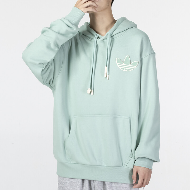 ADICOLOR Толстовка мужская зеленая Adidas Originals, зеленый — фото 4