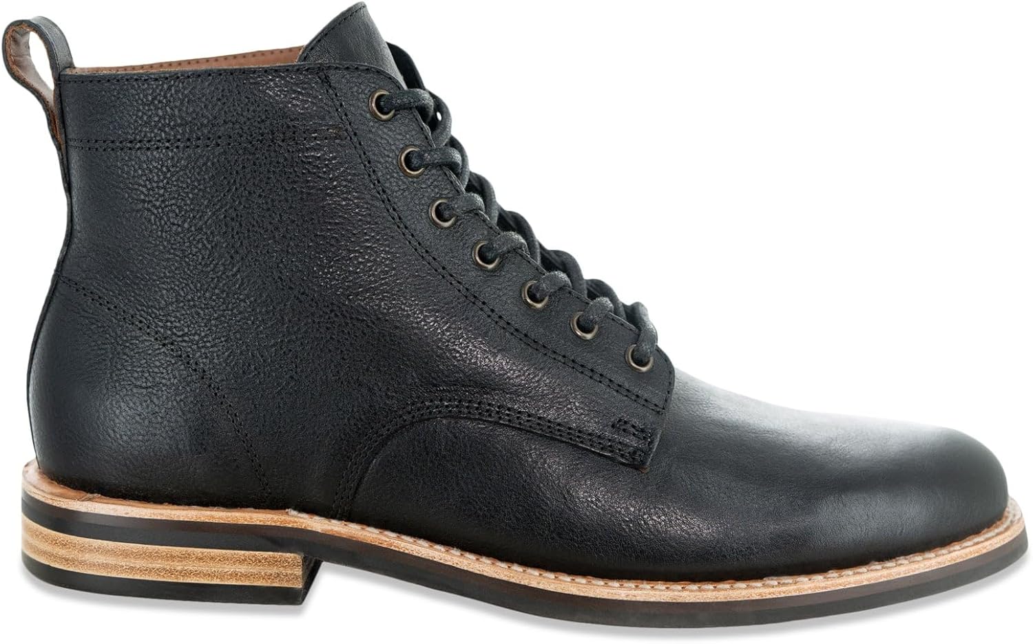 Ботинки Andres Handcrafted The Craftsman на шнуровке, модель A1001 Andres Handcrafted Boots, черный — фото 2