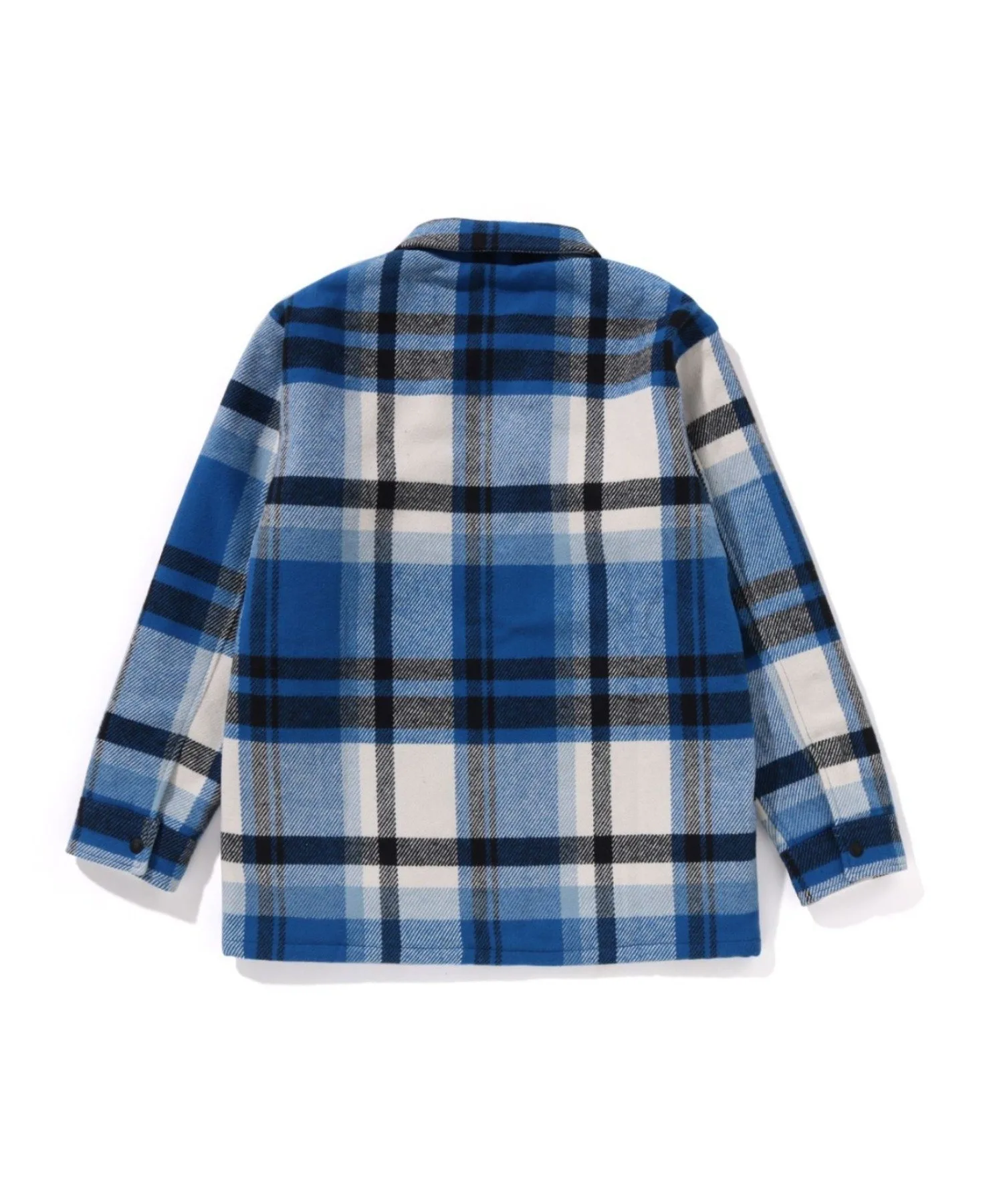Куртка в клетку BAPE A BATHING APE PIRATE STORE, BLUE — фото 2