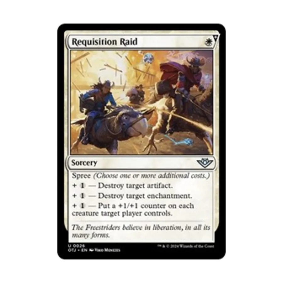 

CCG Реквизиционный рейд (U), MTG - Outlaws of Thunder Junction