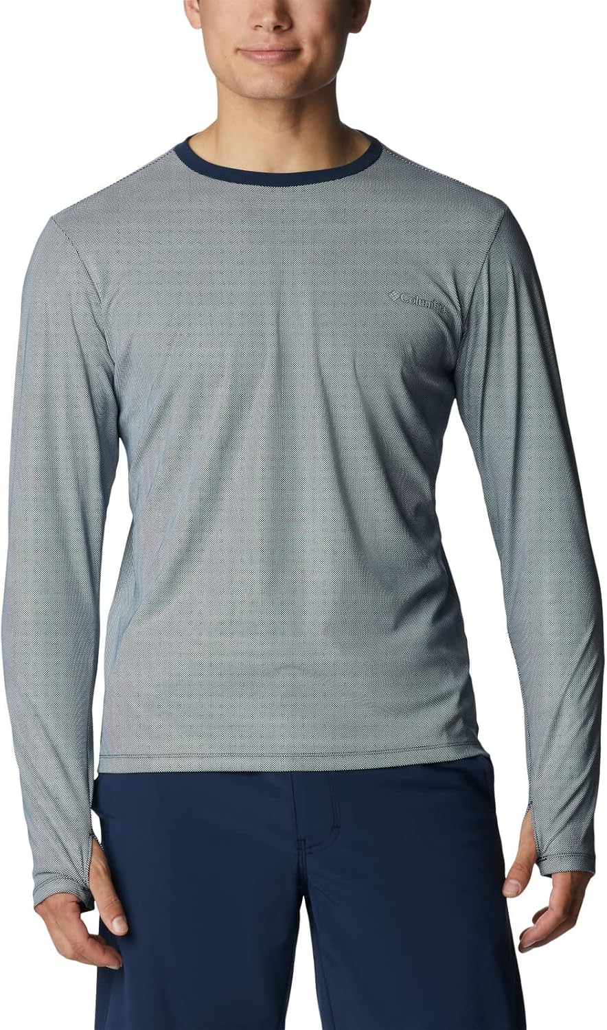 

Columbia мужская футболка M Sun Deflector Summerdry с длинным рукавом, Collegiate Navy, Синий, Columbia мужская футболка M Sun Deflector Summerdry с длинным рукавом, Collegiate Navy