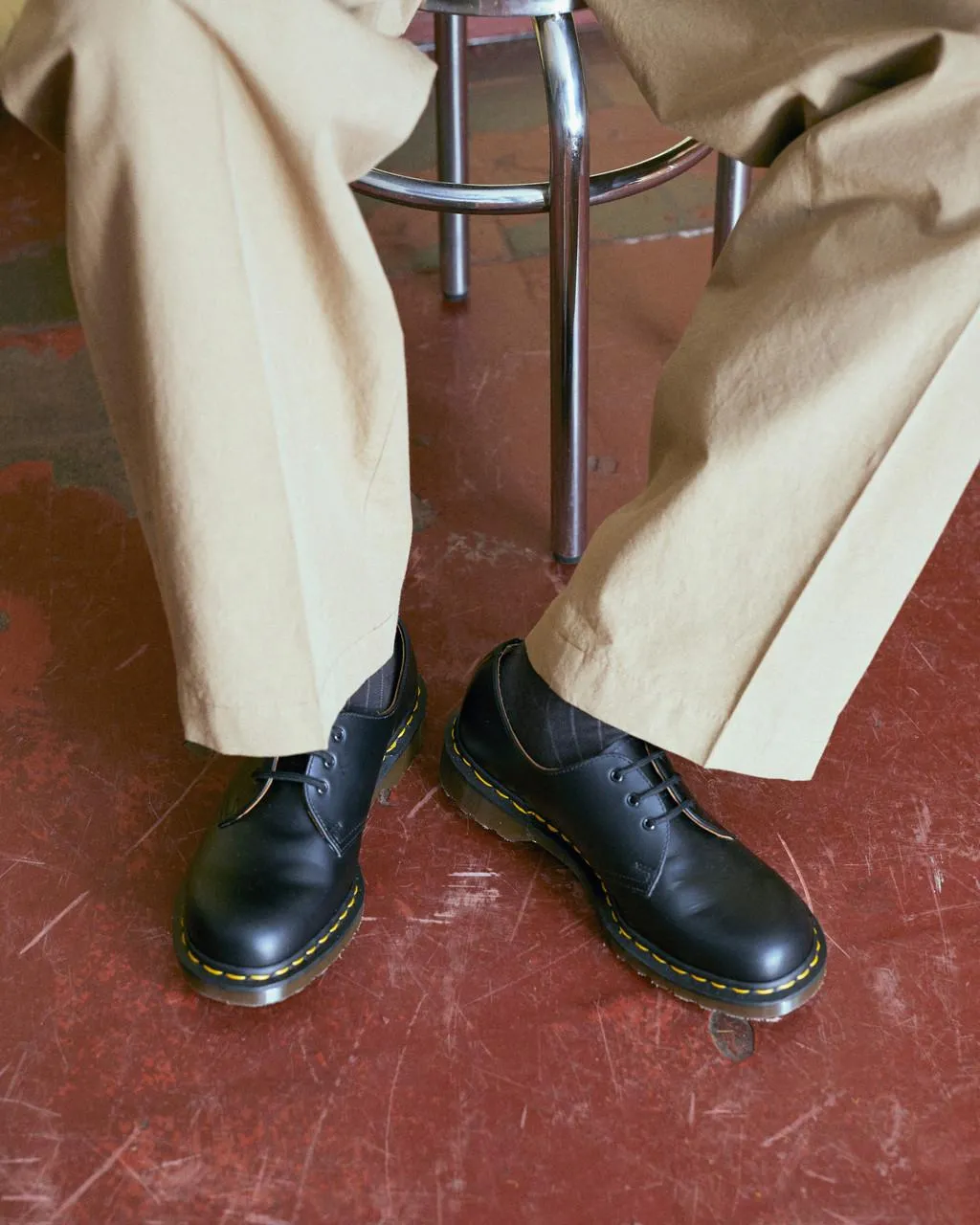 Туфли-оксфорды Dr. Martens 1461 Vintage Made in England, черный — фото 2