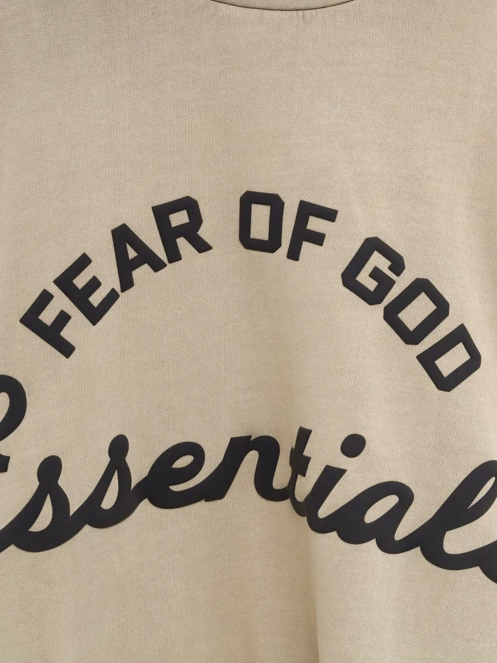 Свитшот в стиле 90-х для тренировок Fear Of God, нейтральный — фото 3