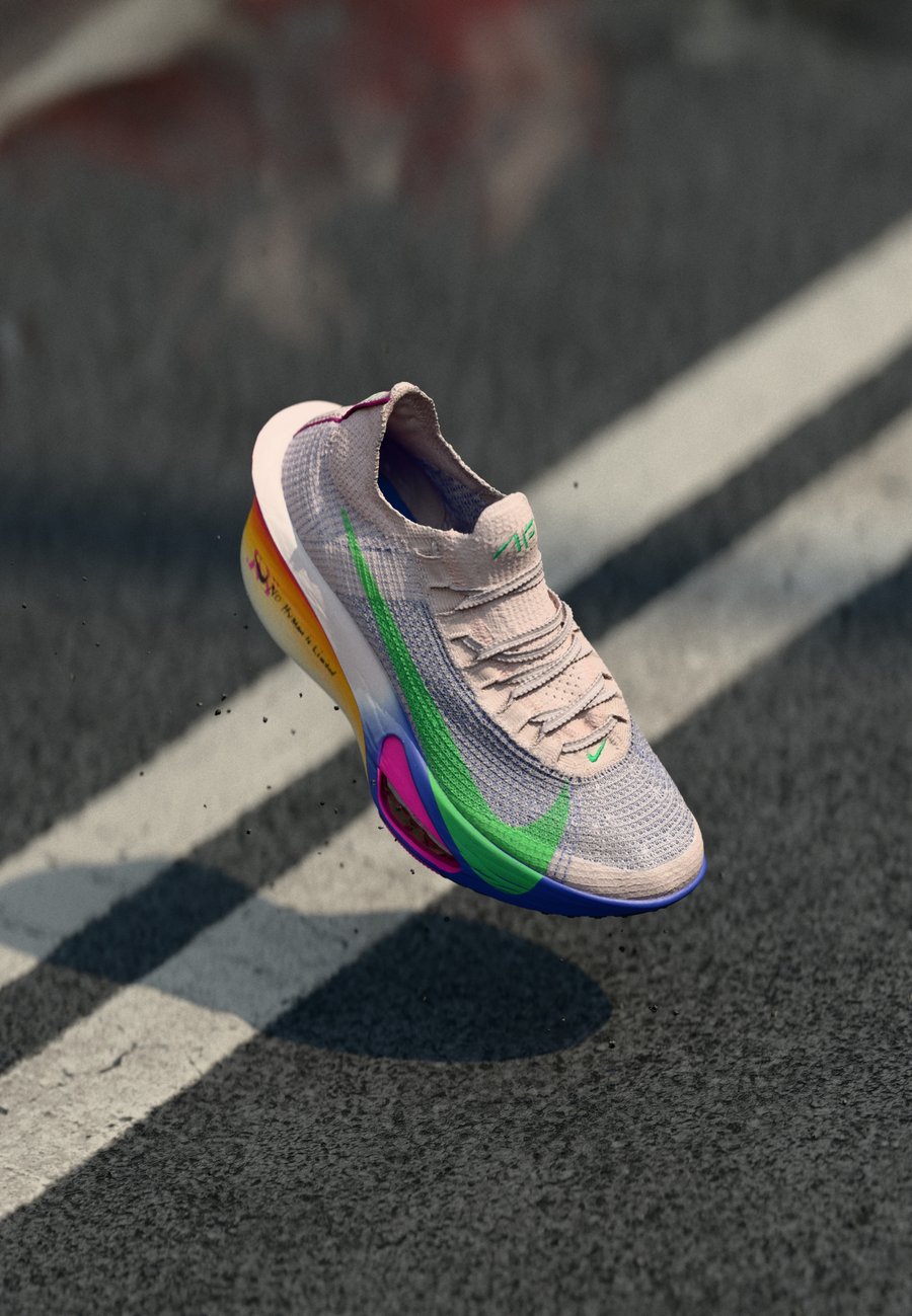 

Кроссовки Nike Performance AIR ZOOM ALPHAFLY NEXT% 3 EK, Silt Red/Green Shock/Bright Ceramic/Fire Pink/Persian Violet/Red
