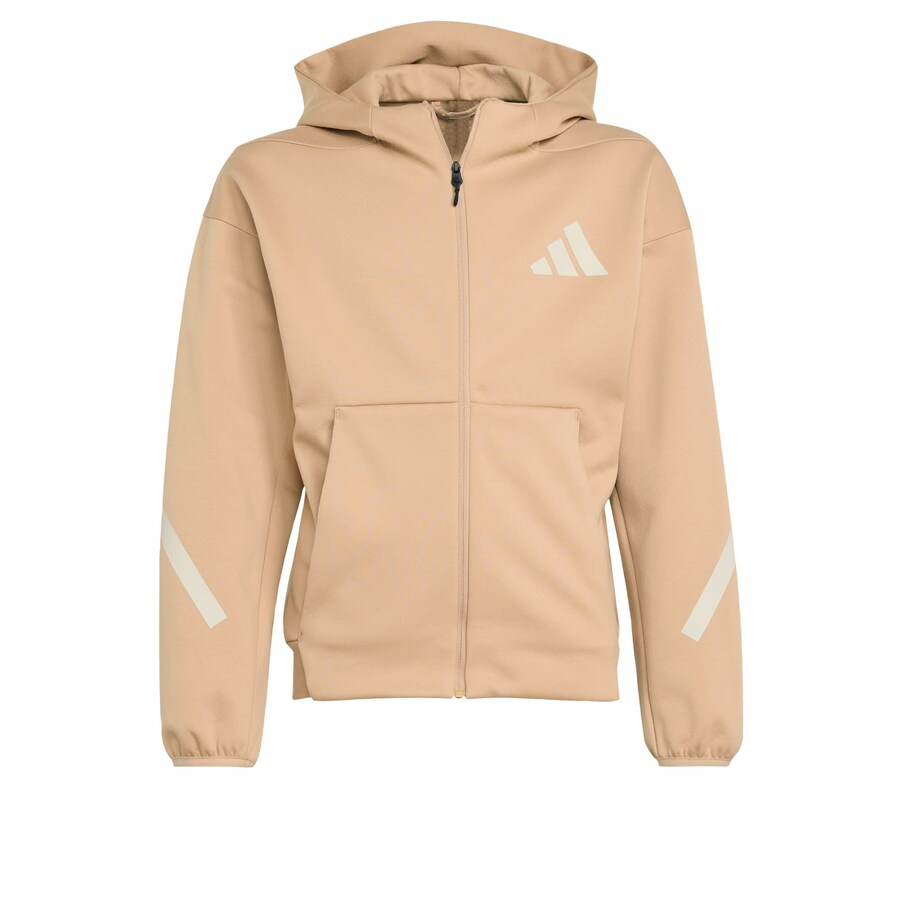 

Спортивная толстовка с капюшоном на молнии ADIDAS SPORTSWEAR Z.N.E., коричневый