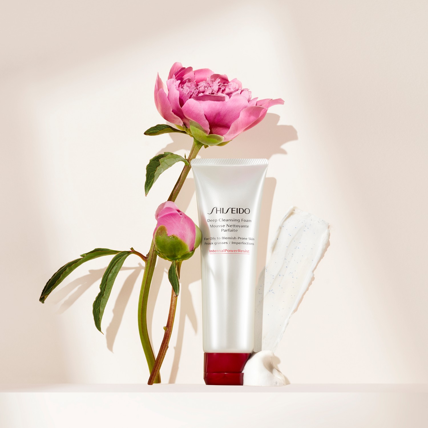 Пенка для умывания Shiseido — Очищающая пенка для лица softener & balancing lotion deep cleansing foam , объем, 125 мл — фото 3
