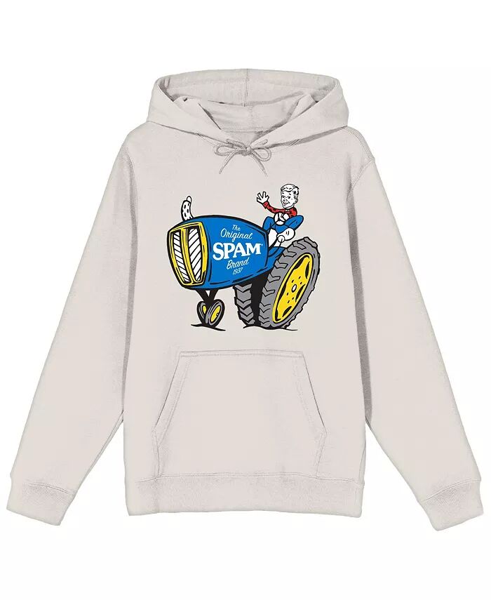 

Бренд 1937 Boy And Tractor Мужская песчаная толстовка-XXL Spam, коричневый/бежевый