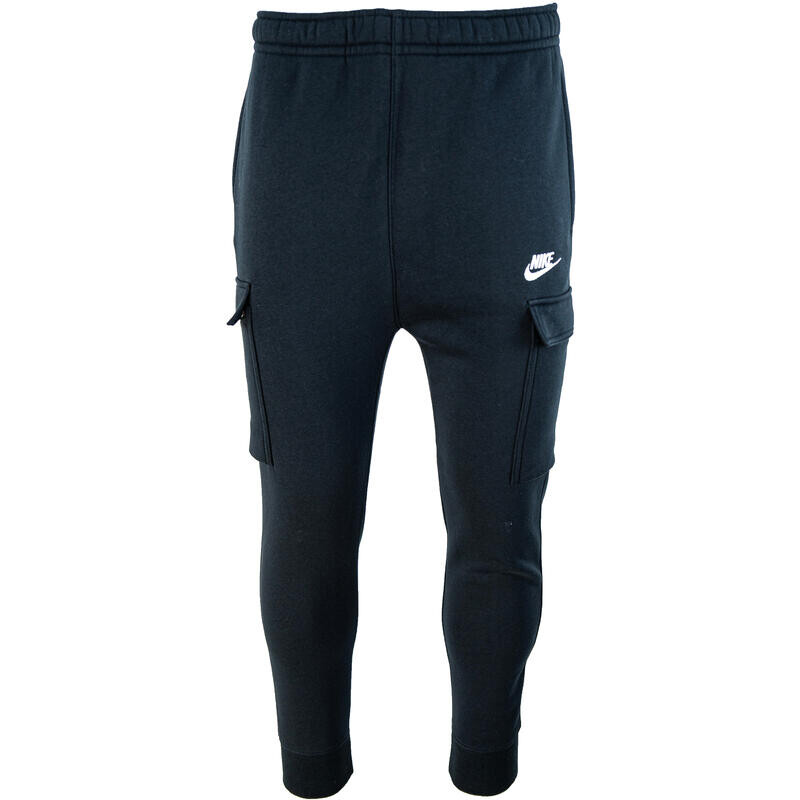 

Флисовые брюки-карго Nike Sportswear Club, черные, мужские