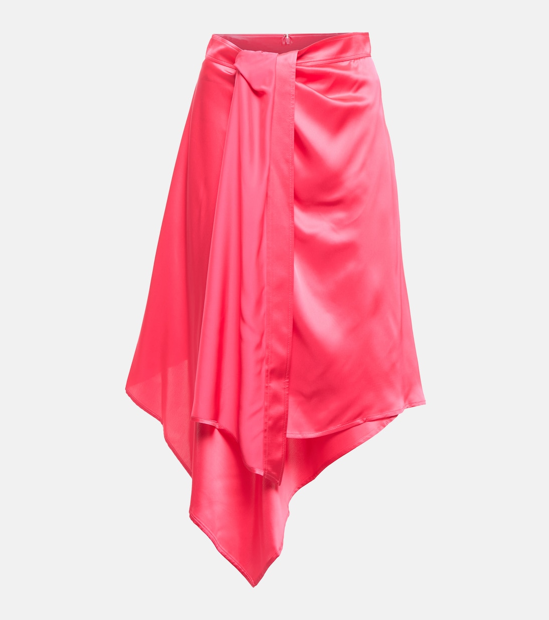 

Асимметричная мини-юбка JW Anderson, Raspberry