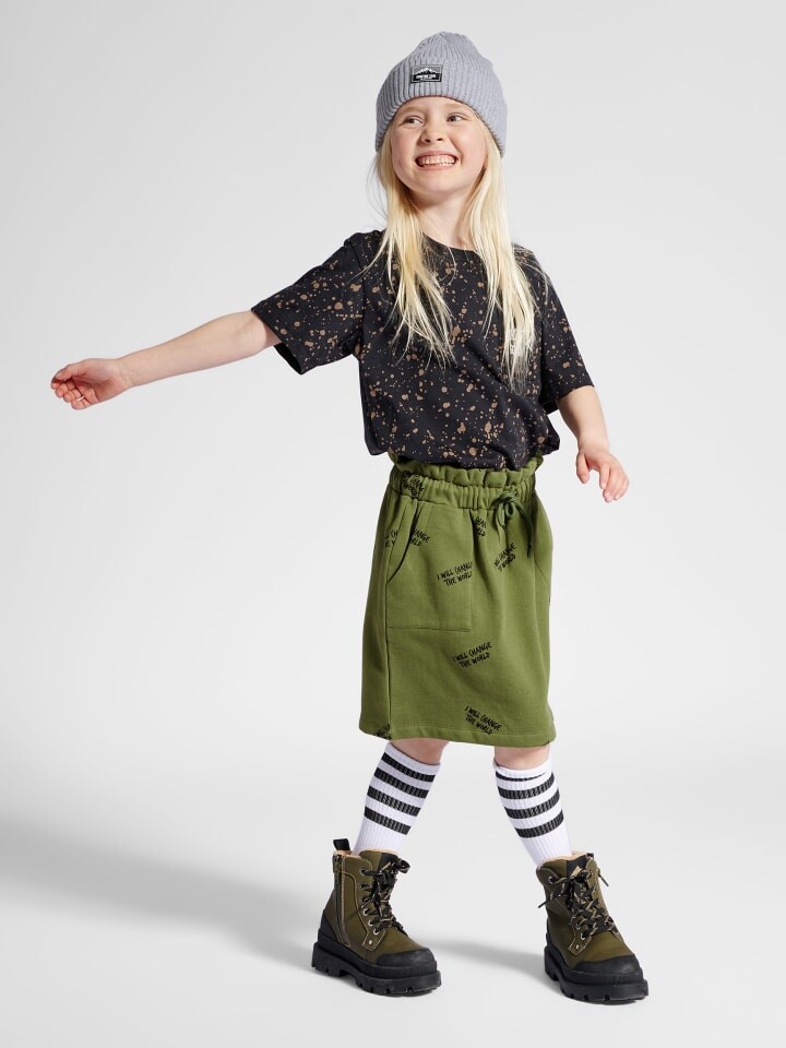 

Юбка Sometime Soon Verstellbare Taille Skirt Stsmolly Mädchen, цвет OLIVE BRANCH
