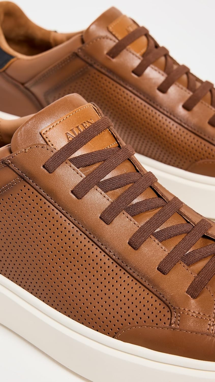 Мужские кожаные кроссовки Allen Edmonds Oliver, Luggage 230 — фото 4