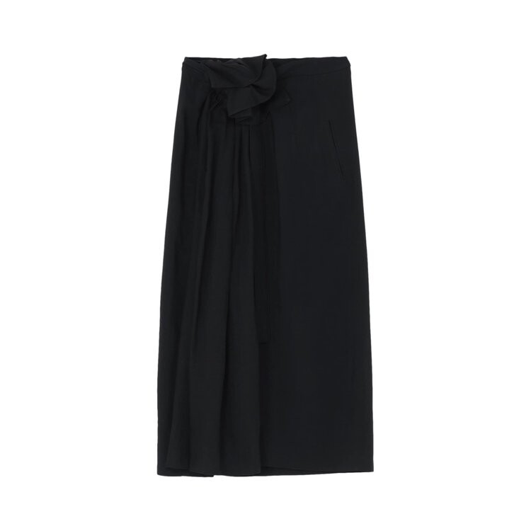 

Юбка Y'S Y's Double Belted Skirt, черный