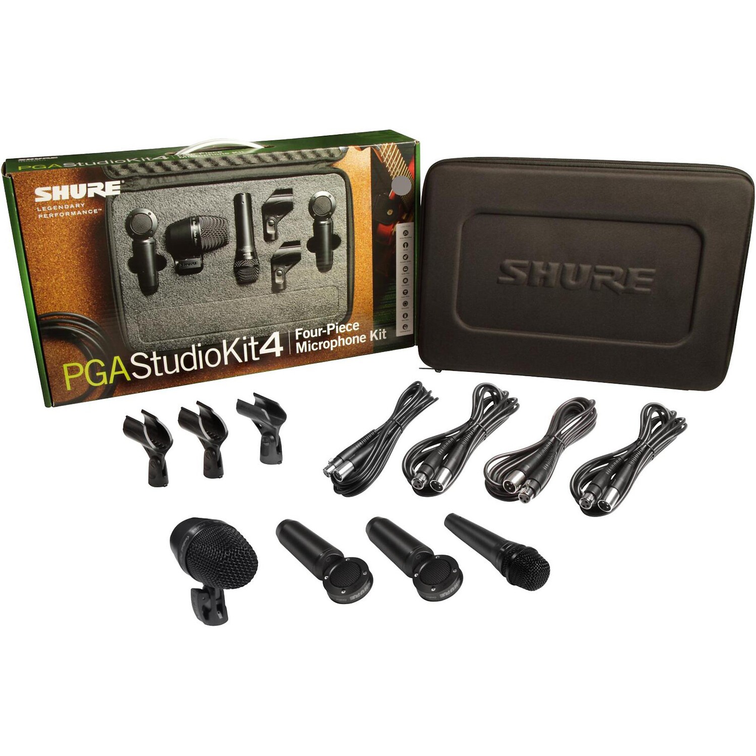 

Комплект студийных микрофонов Shure PGASTUDIOKIT4 из 4 предметов