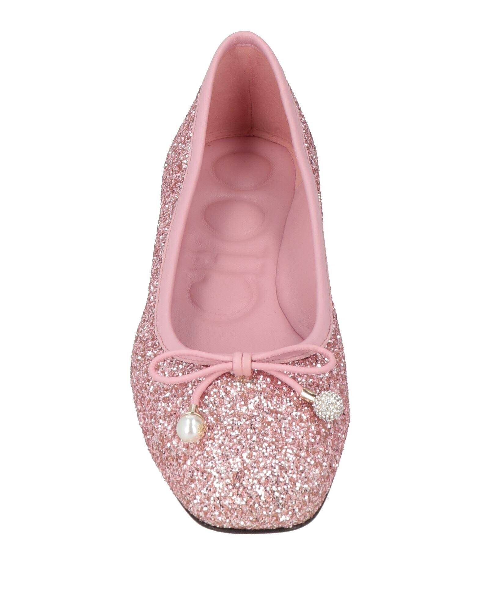 Балетки Jimmy Choo, розовый — фото 4