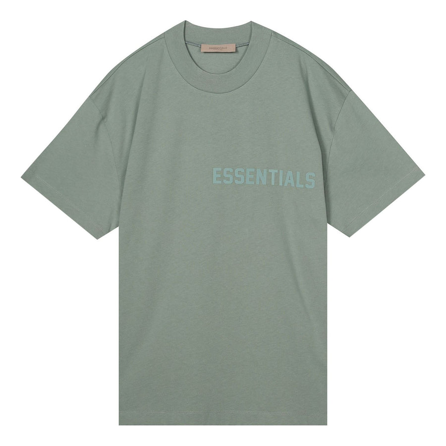 

Футболка Fear of God Essentials SS23 Short-Sleeve Tee 'Sycamore', зеленый