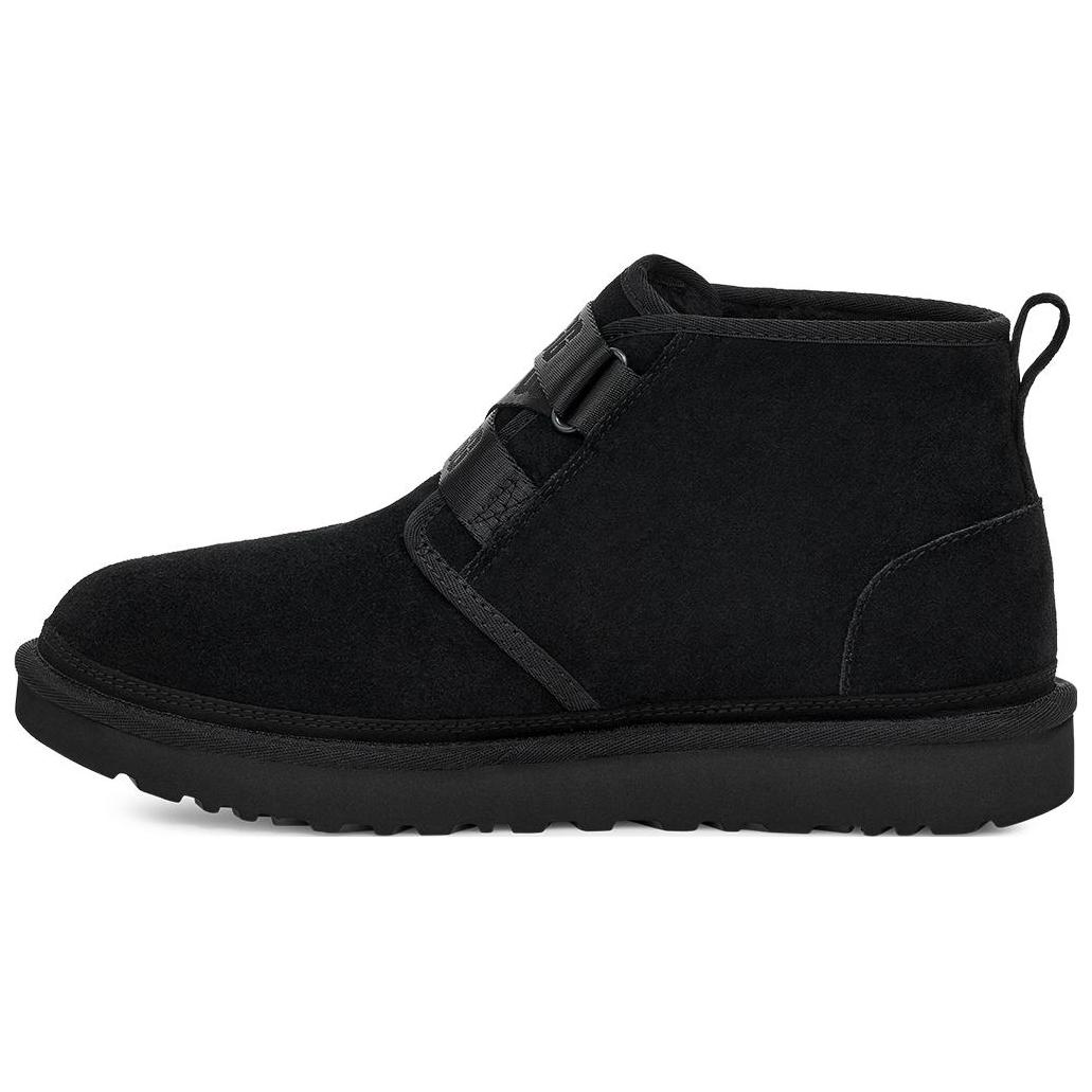 Мужские ботинки UGG Neumel Quickclick с декоративным ремешком, черный — фото 2