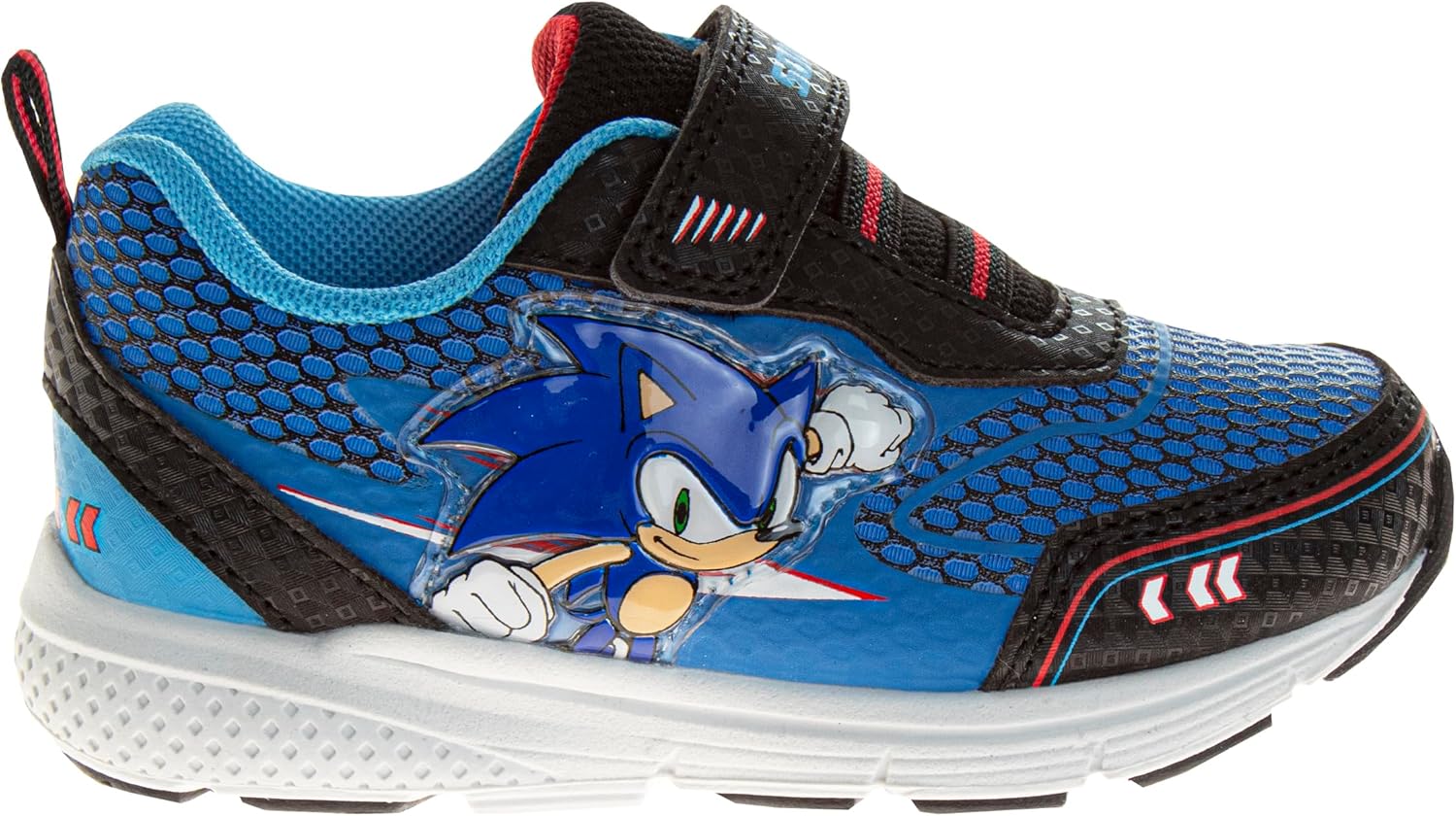 Кроссовки Josmo Kids Sonic the Hedgehog с подсветкой LED (для малышей/детей младшего возраста), черный — фото 2