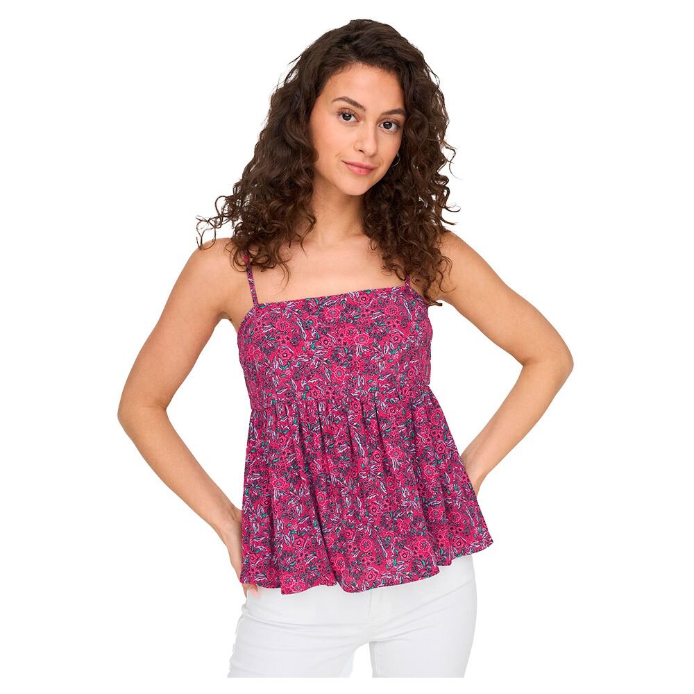 

Блузка Only Keira Peplum, розовый