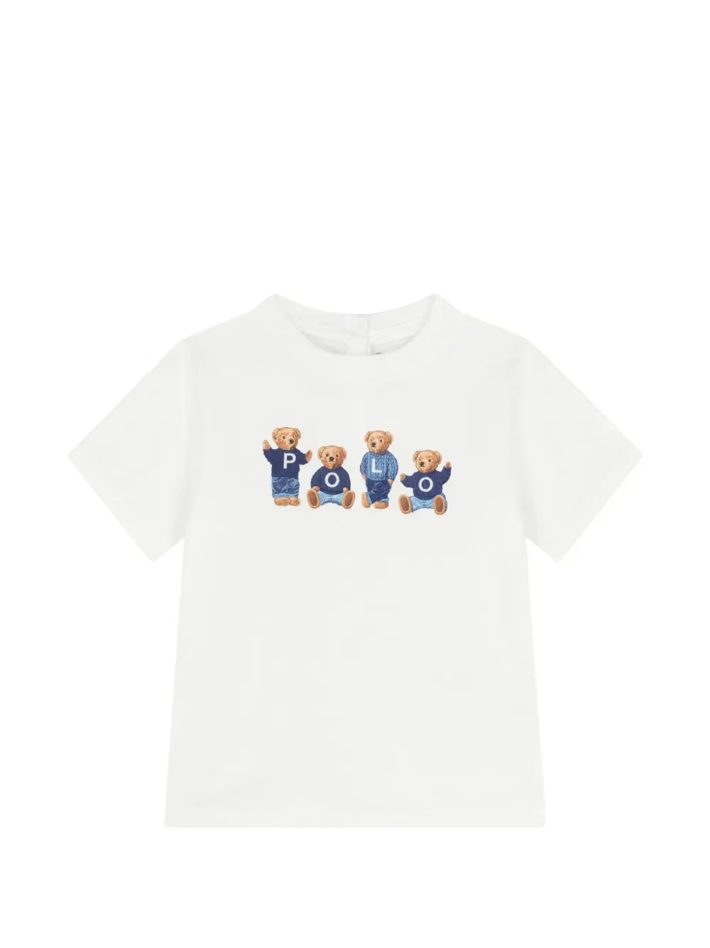 Футболка Polo Bear Polo Ralph Lauren Kids, белый