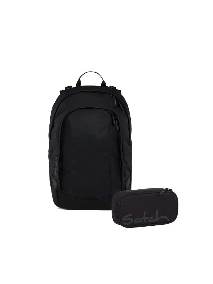 

Satch Набор из двух школьных рюкзаков AIR Blackjack, черный