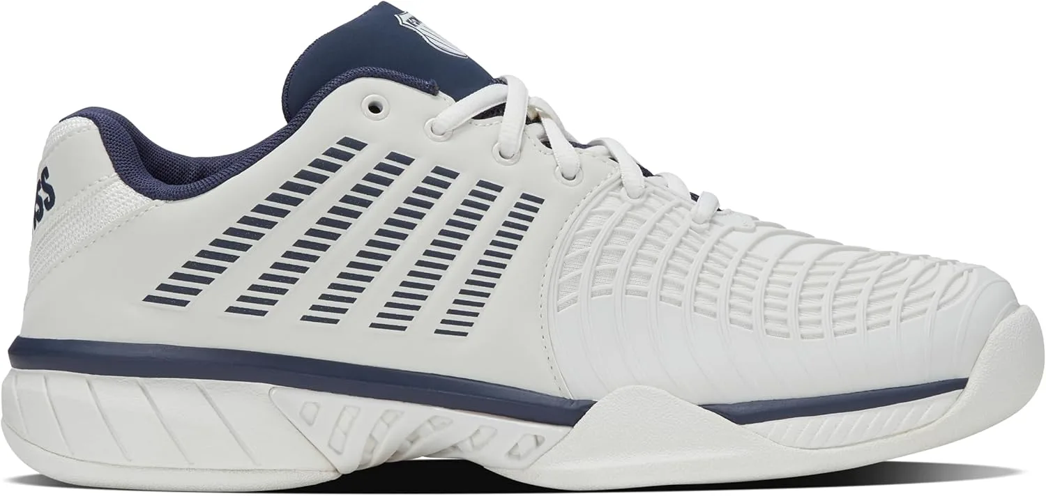 Мужские теннисные кроссовки Express Light 3 Carpet K-Swiss, Blanc De Blanc Naval Academy