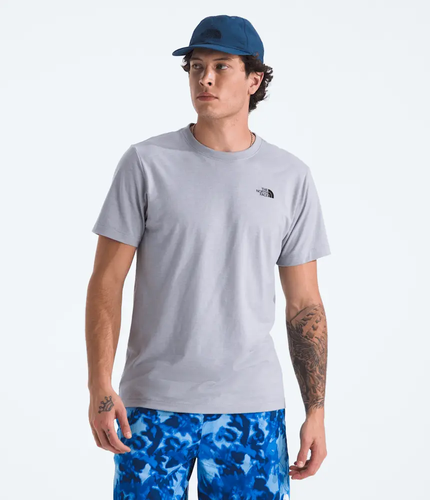 

Мужская футболка с коротким рукавом из трехслойной ткани The North Face, TNF Light Grey Heather