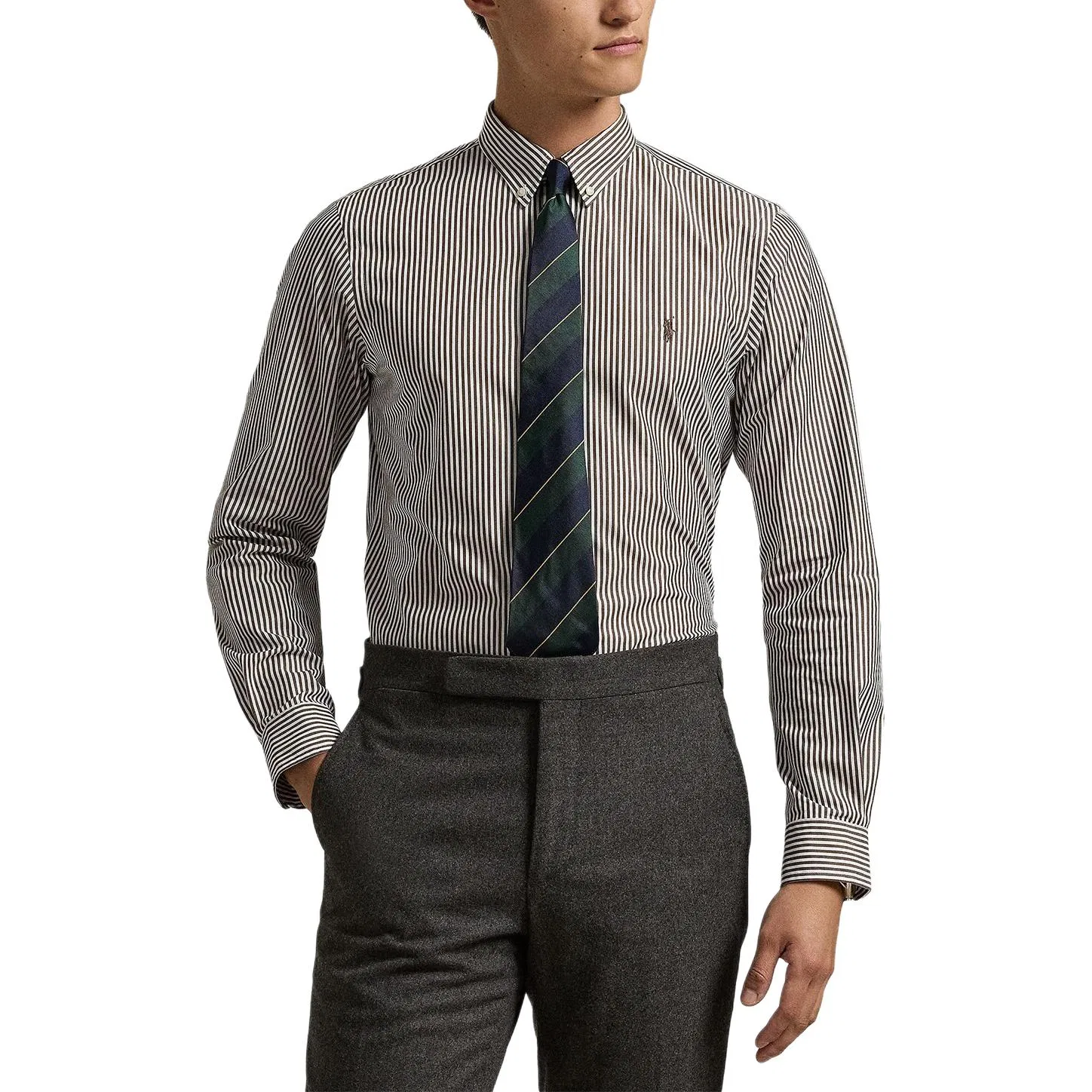 Рубашка Classic Version мужская Polo Ralph Lauren, Brown