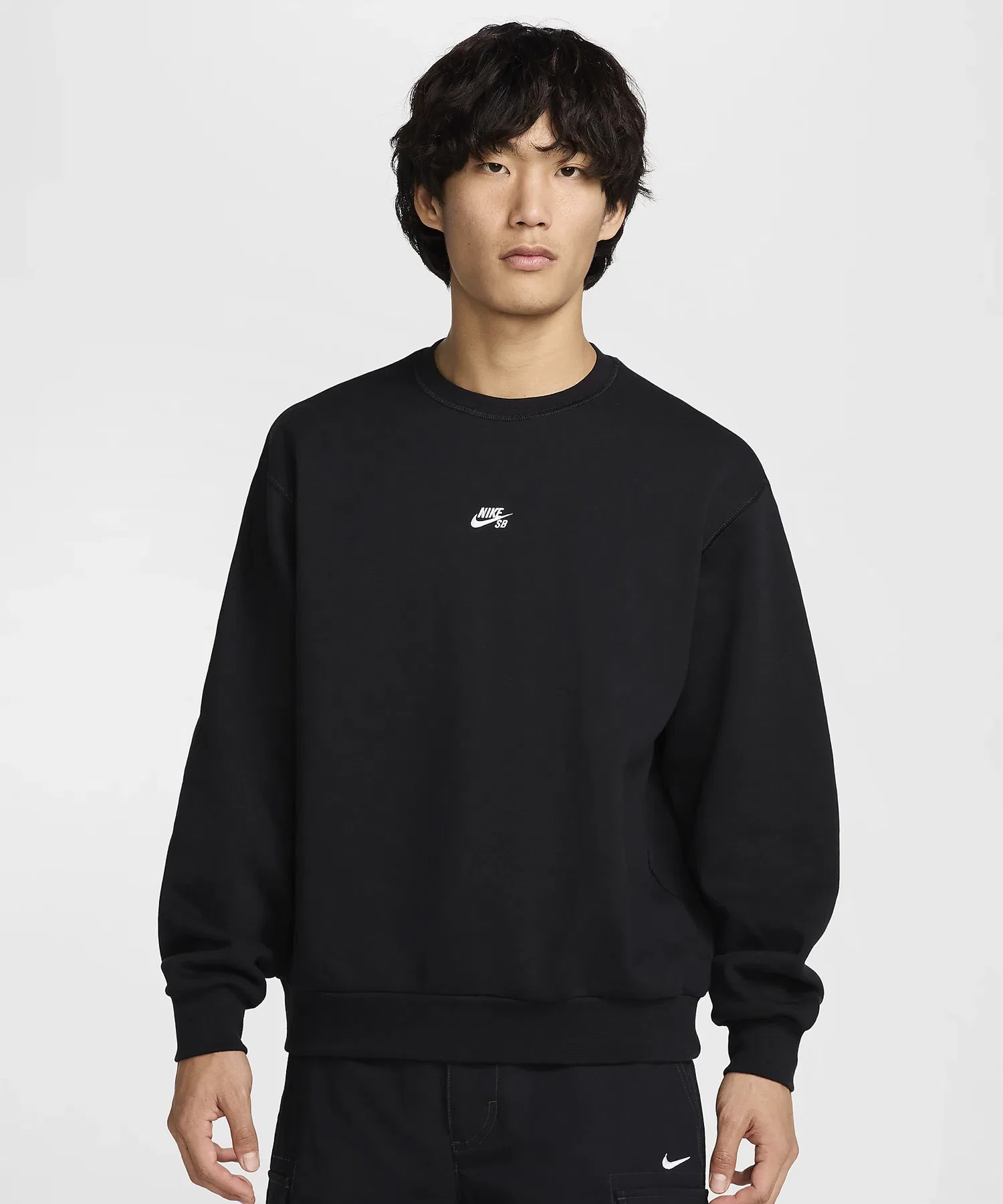 Толстовка NIKE SB с логотипом SB, флисовая футболка для скейтбординга FV7354-010/FV7354-063