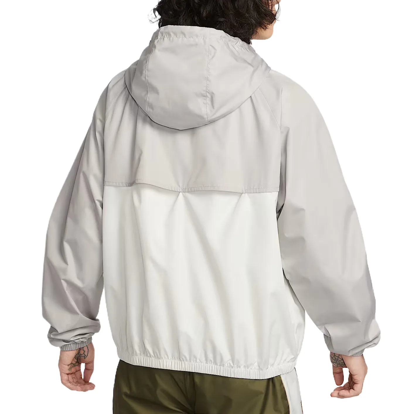 Куртка WINDRUNNER SS26 мужская Nike, Light Iron Ore Gray/Canvas — фото 3