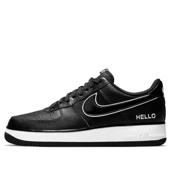 

Кроссовки x urbanstar air force 1 '07 lx 'hello pack - black' Nike, черный