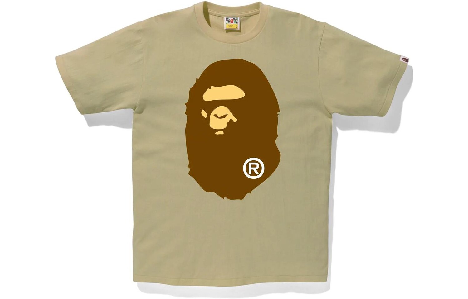

Футболка BAPE Ape Head SS22 A Bathing Ape, белый
