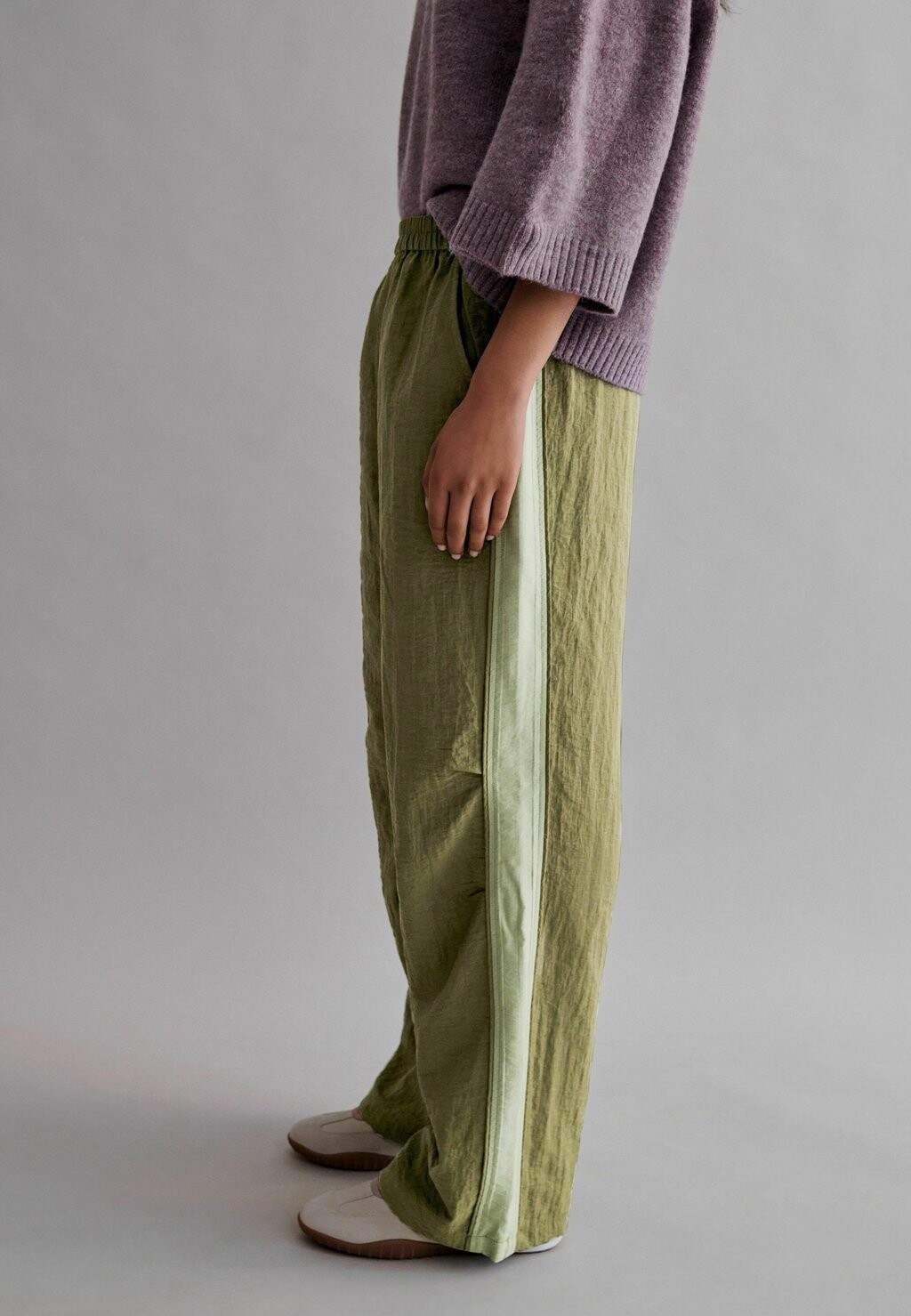 

Брюки SIDE STRIPE PULL ON Next, зеленый