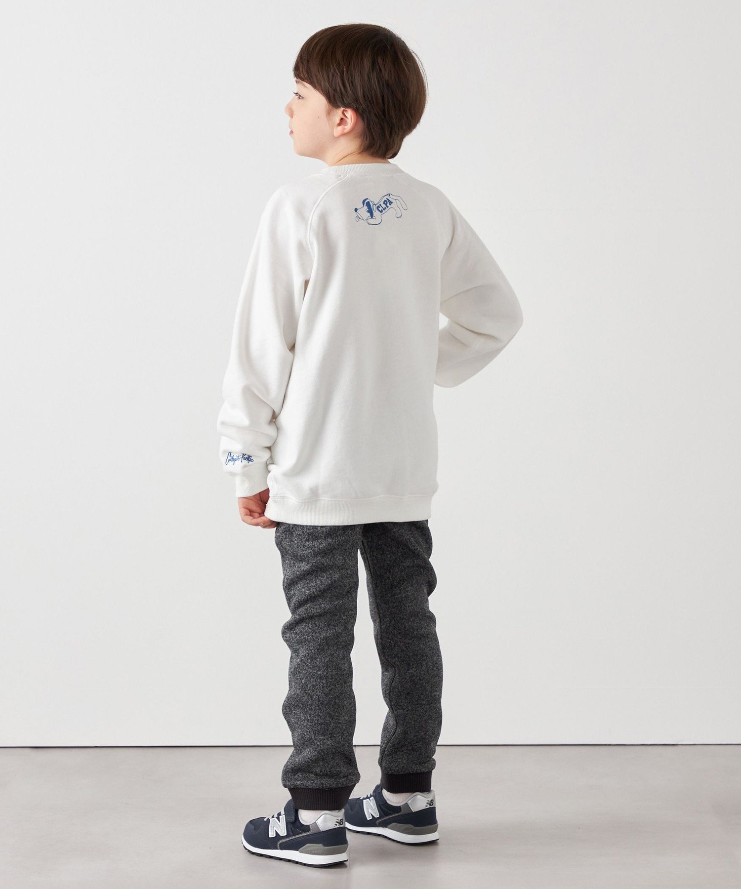 Collegiate Pacific: Толстовка с принтом и вышивкой, пригодная для машинной стирки SHIPS any, White — фото 4