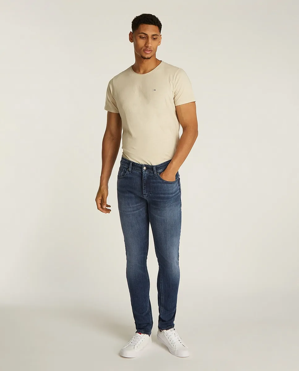 

Мужские джинсы Scanton slim fit со средней посадкой Tommy Jeans, синий