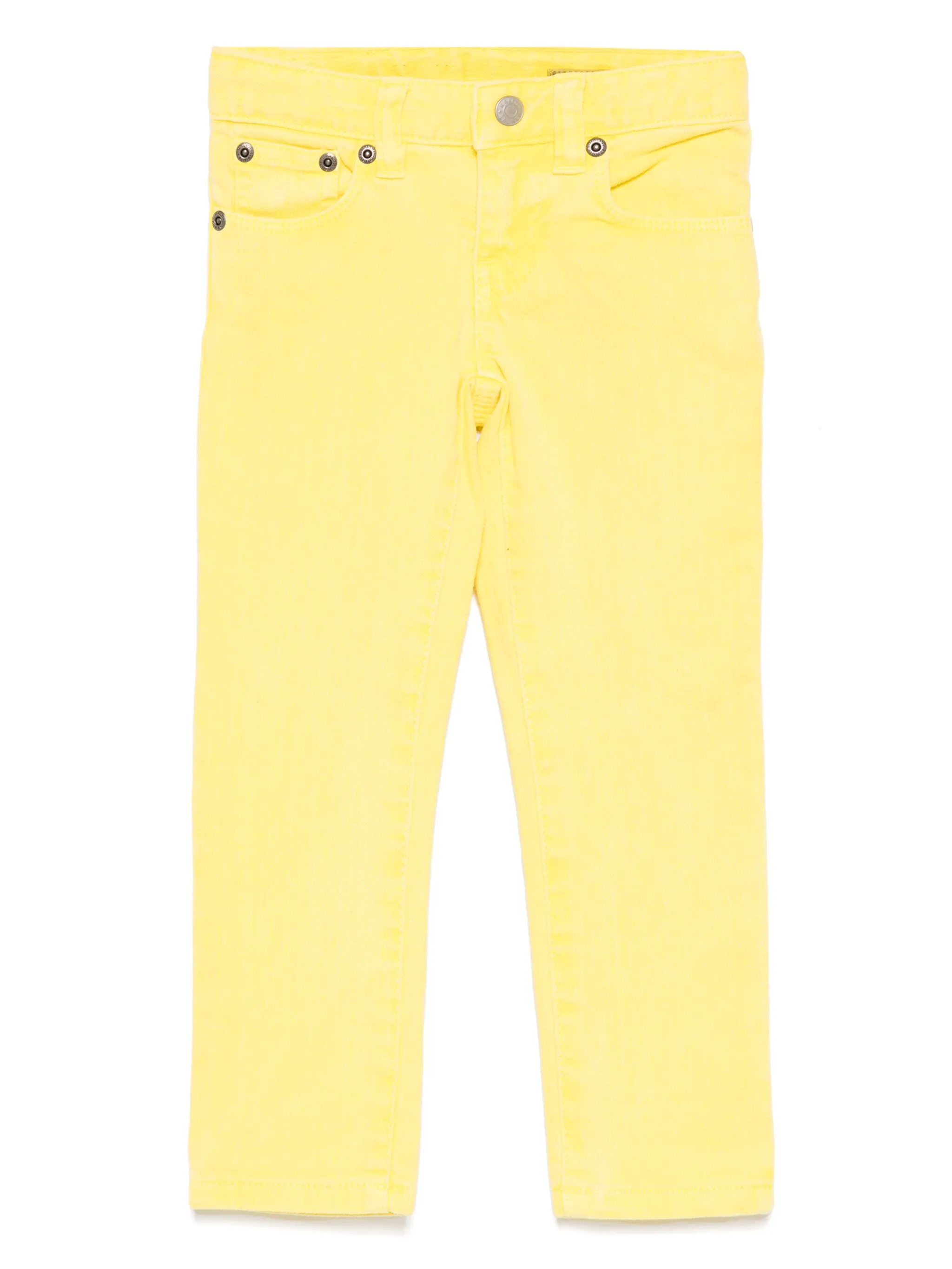 

Прямые джинсы Polo Ralph Lauren Kids, желтый