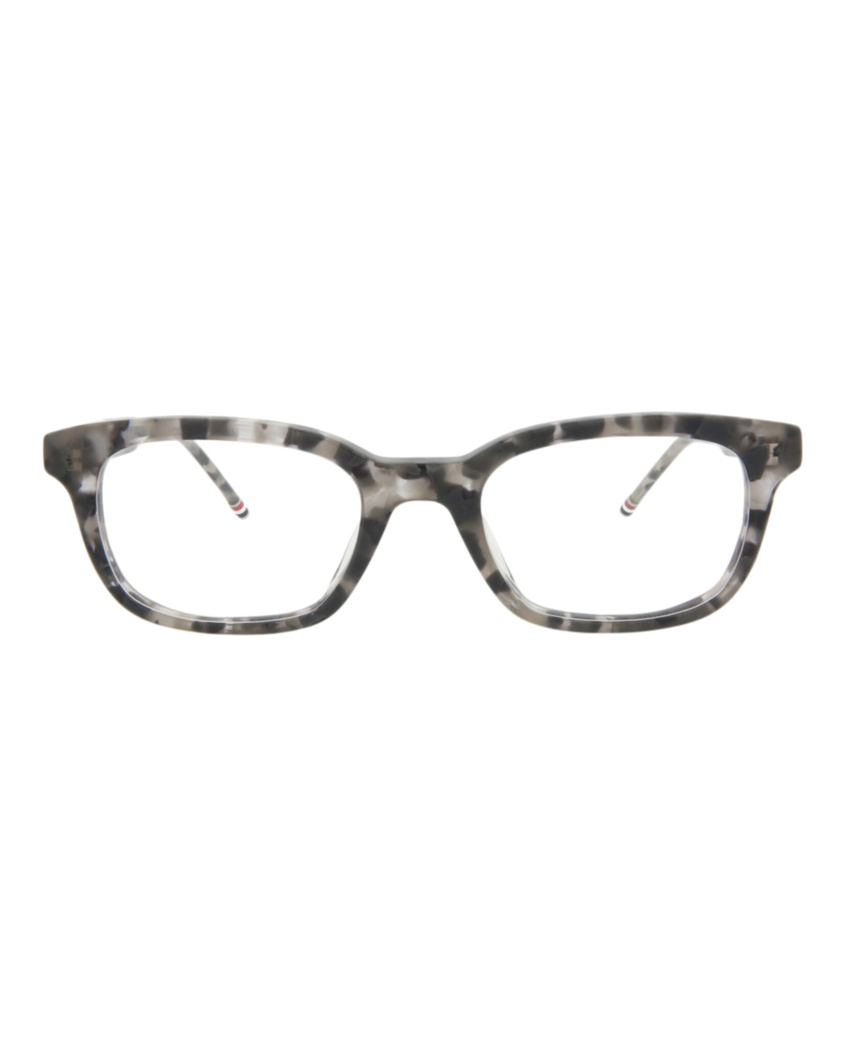 

Оптические оправы из ацетата с квадратной оправой Thom Browne, цвет grey tortoise