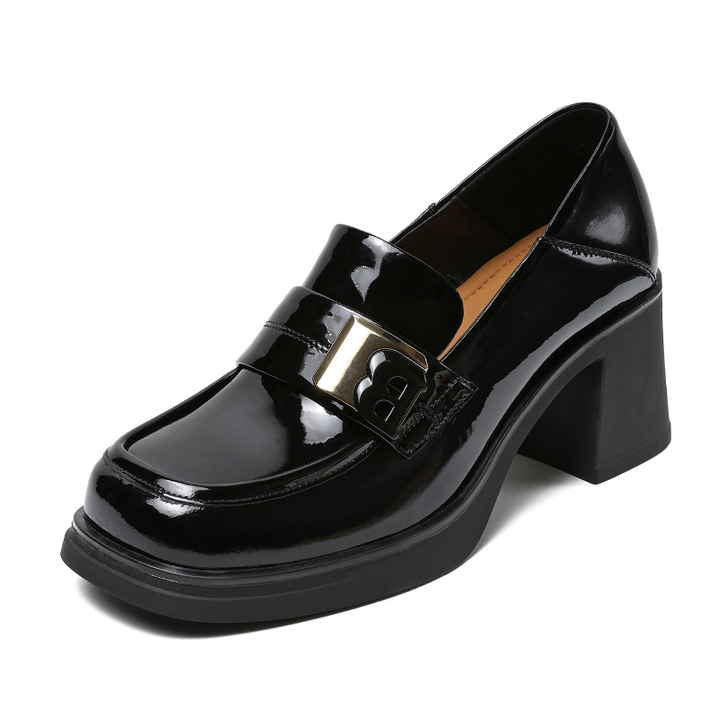 Туфли на высоком каблуке 6,5 см, женские Devanro, Black