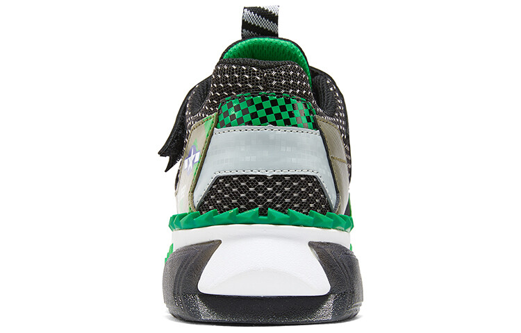 

Детские кроссовки GS Low-top Green Skechers, черный/зеленый