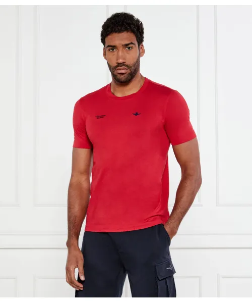 

Футболка Regular fit Aeronautica Militare, красный