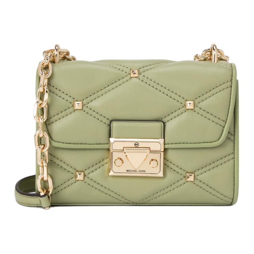

Серена Искусственная Кожа Сумка Через Плечо Трубы Женская Авокадо Зеленый MICHAEL KORS