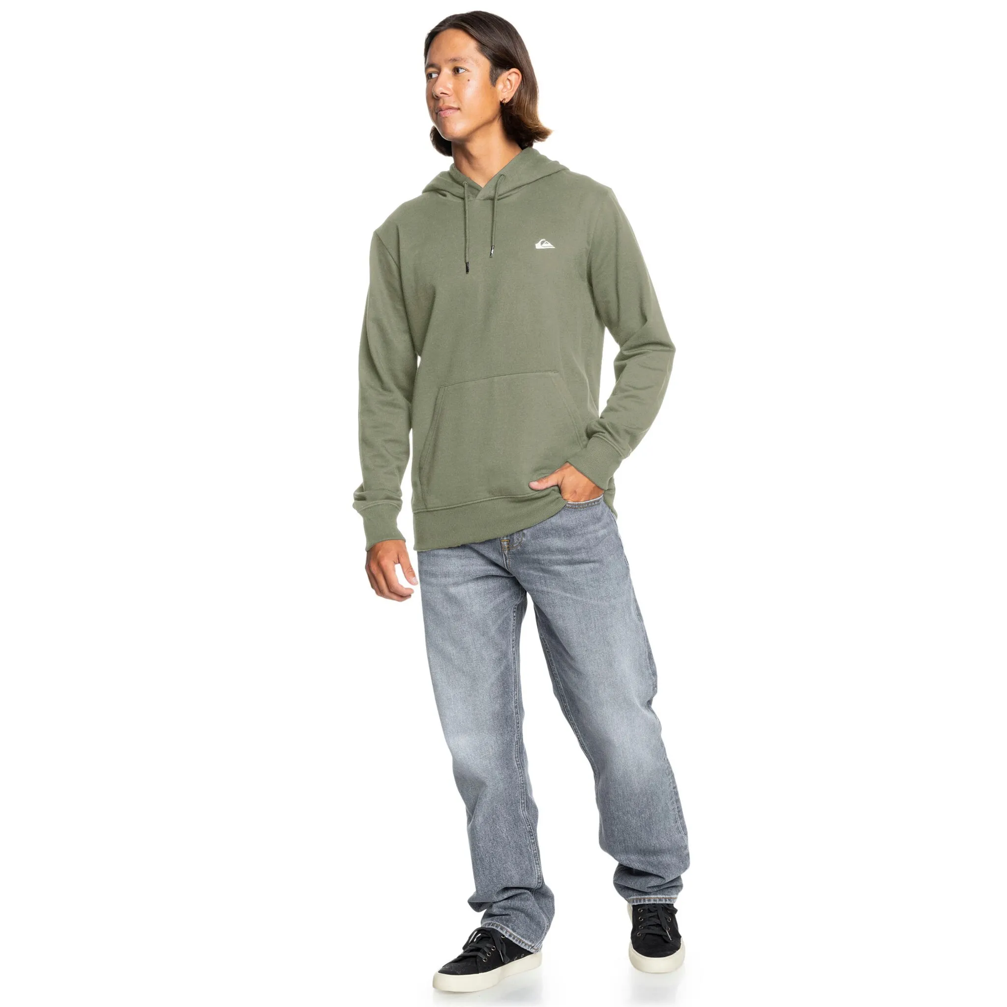 

Толстовка Quiksilver с капюшоном "BASIC HOODIE YOUNG MEN", цвет Four Leaf Cl